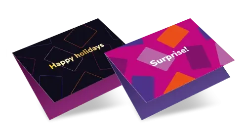 Change packaging for personal gift cards